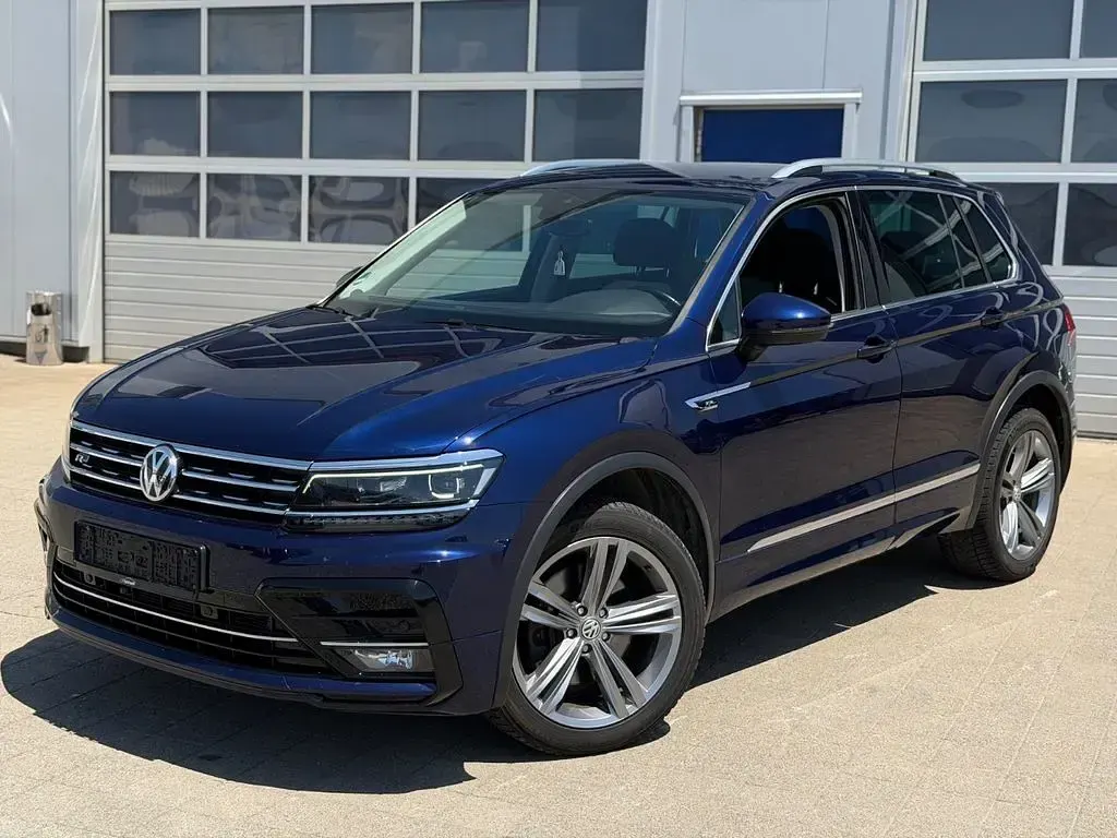 Gebraucht VW Tiguan R-line 220 PS (161 kW) 2017 Blau SUV