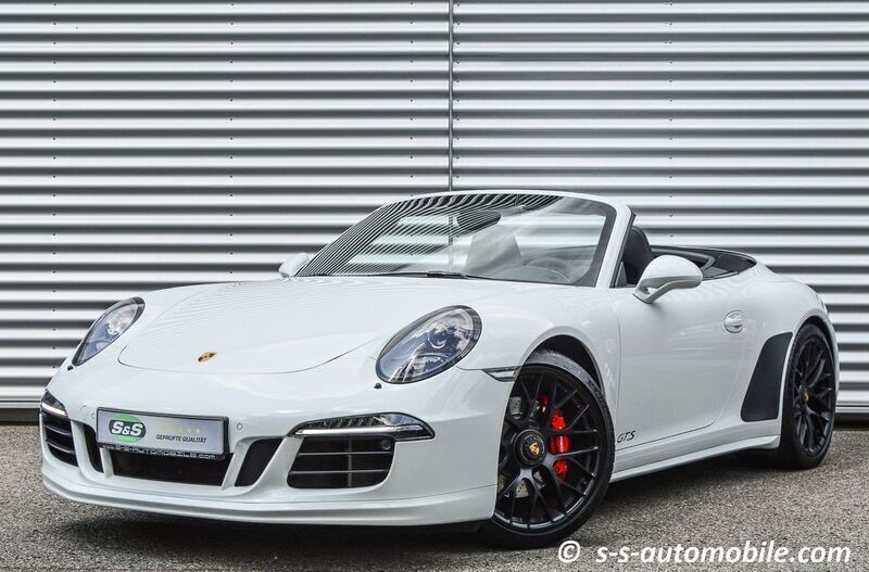 Carraraweiß Gebraucht 2014 Porsche 911 Carrera GTS Cabrio | 118.800 € (Fairer Preis) - Bild 1/4
