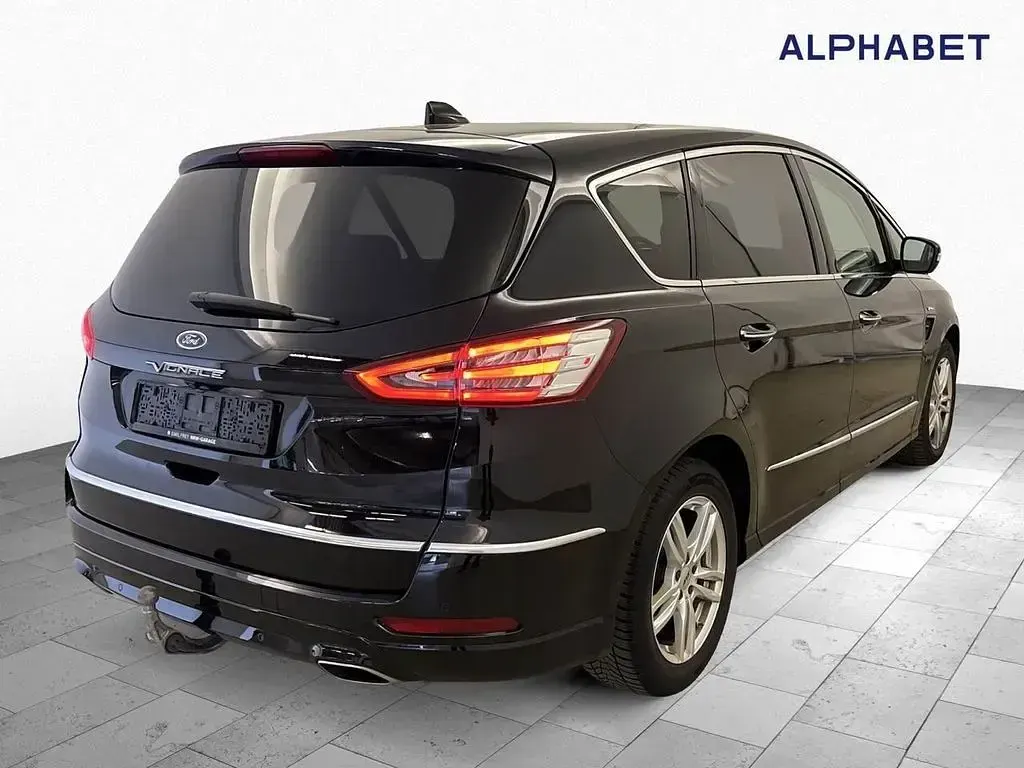 Gebraucht Ford S-MAX Vignale 190 PS (139 kW) 2022 Schwarz Van / Kleinbus