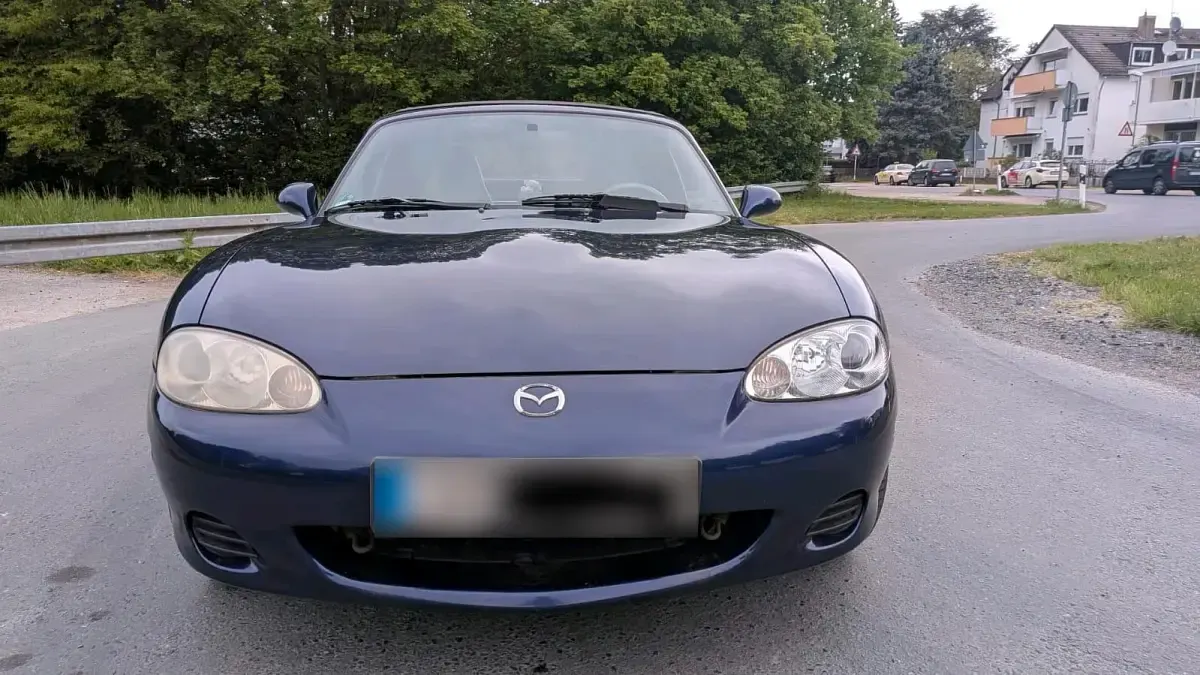 Brugt Mazda MX5 110 HK (80 kW) 2003 Blå Cabriolet
