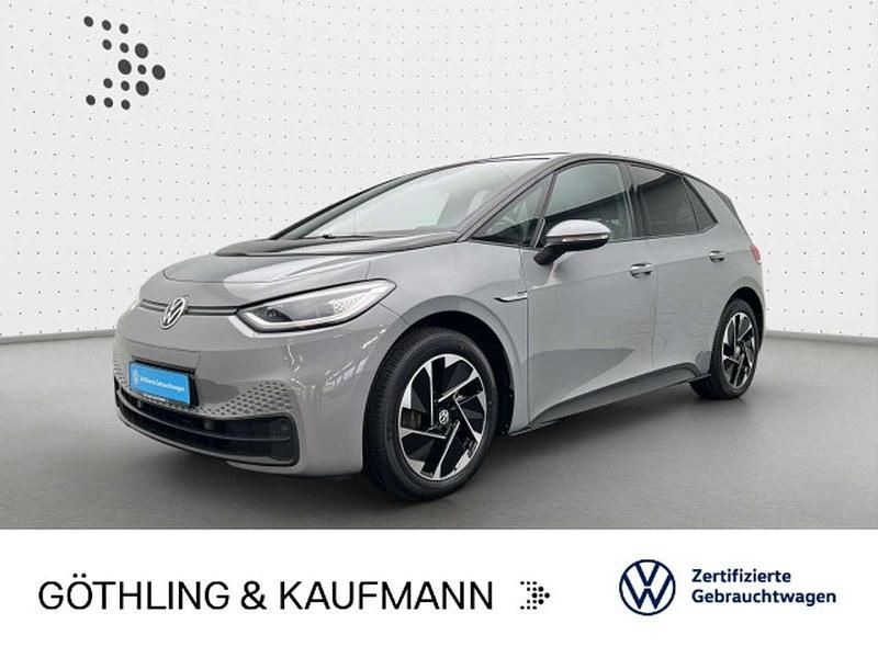 Grau Gebraucht 2021 VW ID.3 Pro Performance Kleinwagen | 23.430 € (Fairer Preis) - Bild 1/3