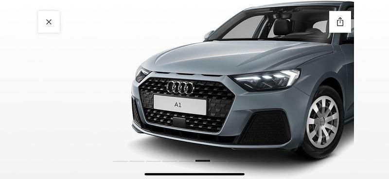 Grau Gebraucht 2024 Audi A1 Sportback Kleinwagen | 19.900 € (Superpreis) - Bild 1/4