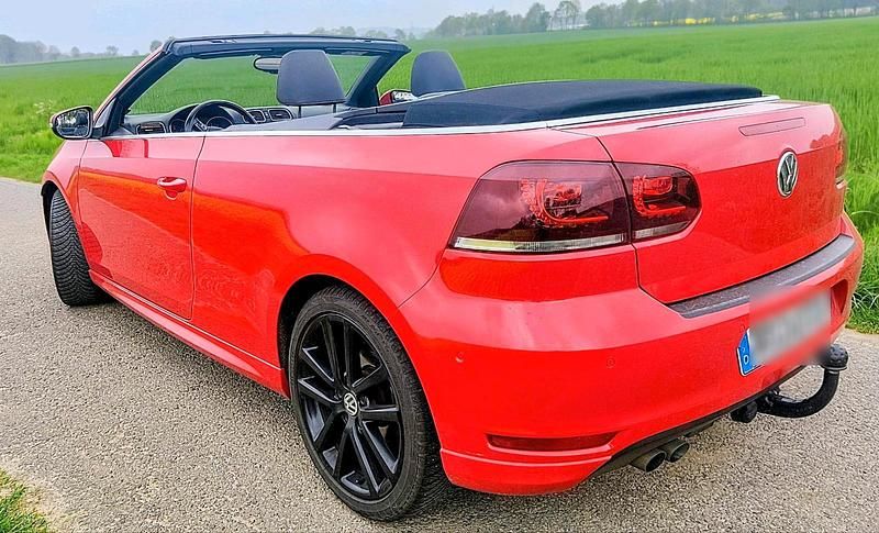 Gebraucht VW Golf Cabriolet Exclusive 150 PS (110 kW) 2016 Rot Cabrio
