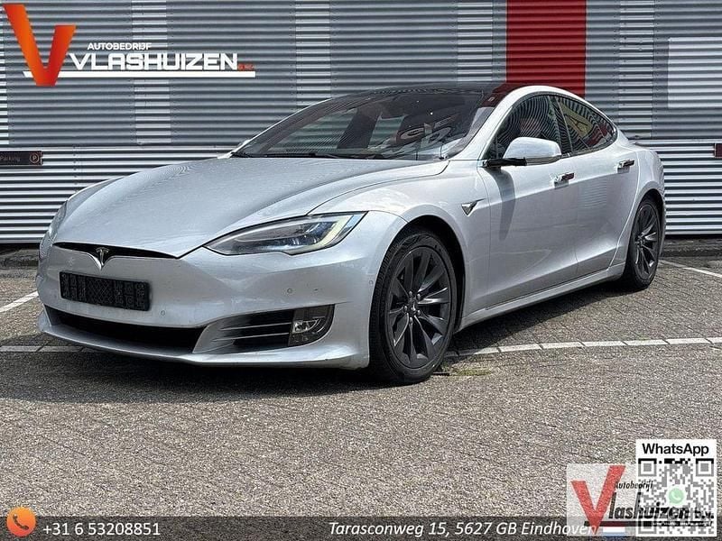 Grau Gebraucht 2018 Tesla Model S Limousine | 17.400 € (Guter Preis) - Bild 1/4