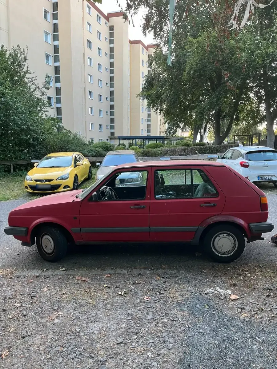 Gebraucht VW Golf III 80 PS (58 kW) 1992 Rot Kleinwagen