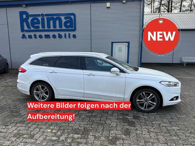 Frostweiß Gebraucht 2018 Ford Mondeo Titanium Kombi | 12.890 € (Fairer Preis) - Bild 1/4