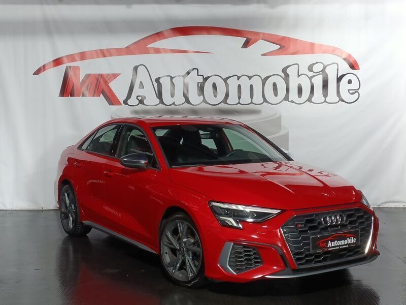 Rot Gebraucht 2022 Audi S3 Sport Limousine | 36.100 € (Fairer Preis) - Bild 1/4