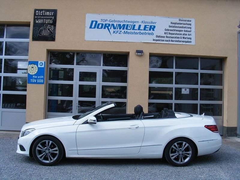 Polarweiss Gebraucht 2014 Mercedes E200 Cabrio | 24.900 € (Etwas zu teuer) - Bild 1/4