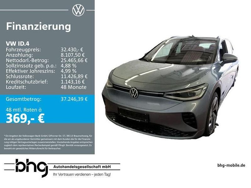 Blau Gebraucht 2022 VW ID.4 GTX SUV | 32.430 € (Guter Preis) - Bild 1/4