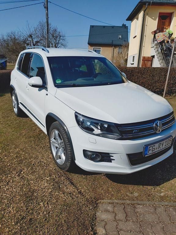 Gebraucht VW Tiguan R-line 160 PS (117 kW) 2014 Weiß SUV