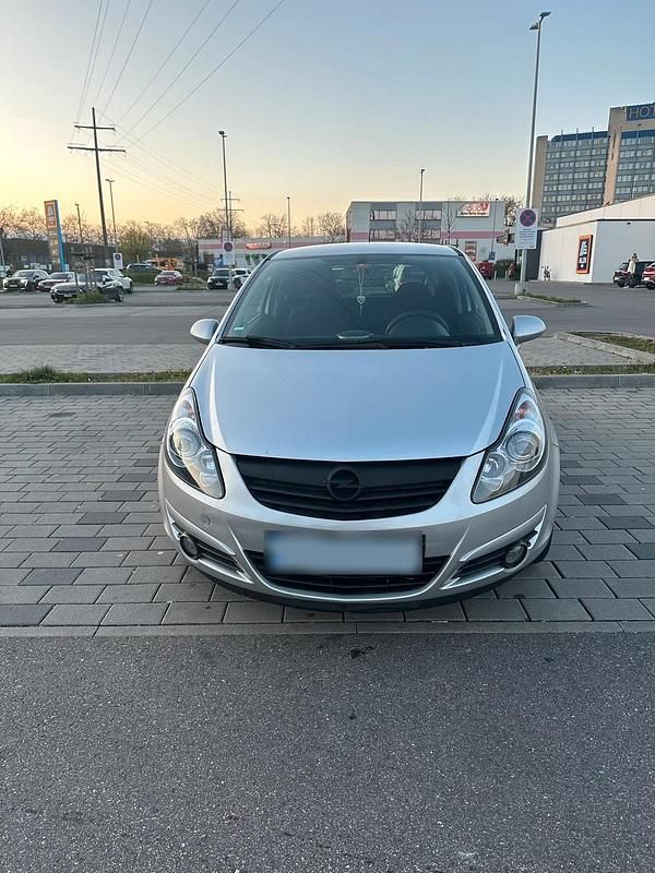 Gebraucht Opel Corsa 2008 Silber Kleinwagen
