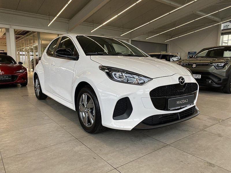 Neu Mazda 2 Exclusive 116 PS (85 kW) 2025 Lunar white Kleinwagen