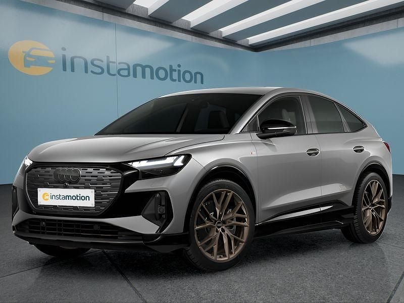 Grau Gebraucht 2022 Audi Q4 Sportback e-tron SUV | 38.699 € (Fairer Preis) - Bild 1/4
