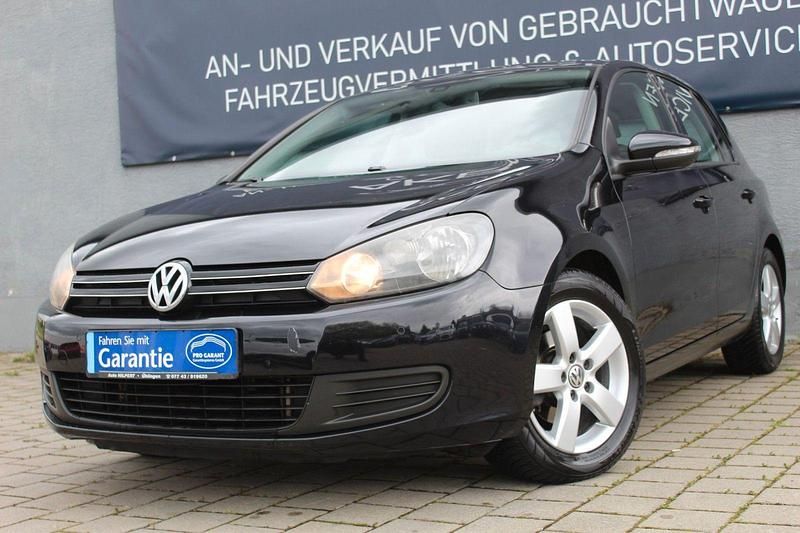 Schwarz Gebraucht 2012 VW Golf VI Comfortline Limousine | 4.800 € (Guter Preis) - Bild 1/4