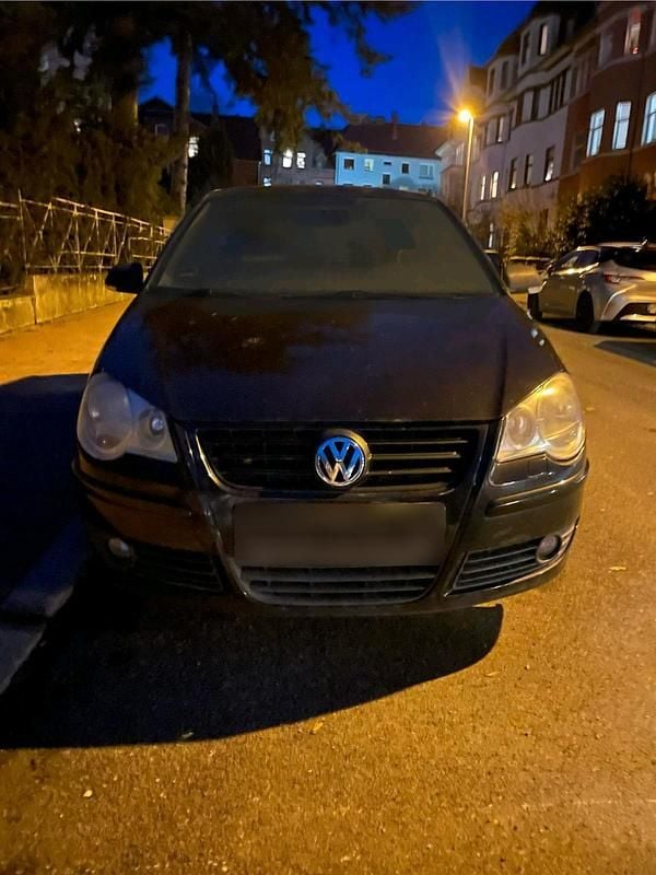 Gebraucht VW Polo 60 PS (44 kW) 2007 Schwarz Kleinwagen