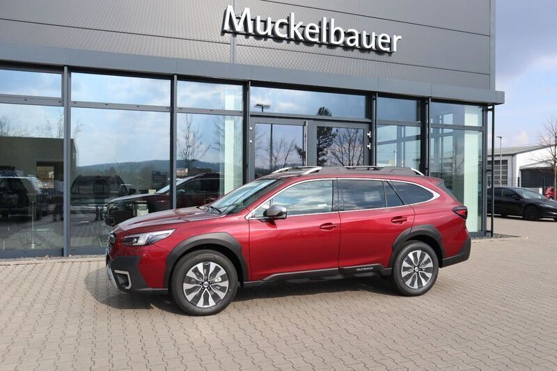 Neu Subaru Outback Platinum 169 PS (124 kW) 2025 Crimson red SUV