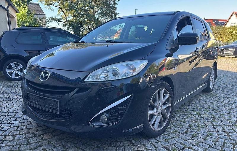 Schwarz Gebraucht 2010 Mazda 5 Sports-Line Van / Kleinbus | 3.200 € (Superpreis) - Bild 1/4