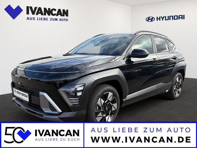 Abyss black Neu 2025 Hyundai Kona Prime SUV | 32.490 € (Fairer Preis) - Bild 1/4