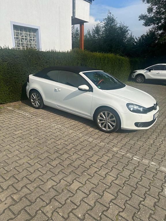 Weiß Gebraucht 2012 VW Golf Cabriolet Cabrio | 5.500 € (Guter Preis) - Bild 1/4