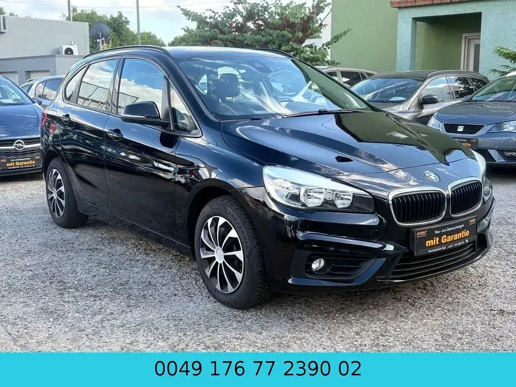 Gebraucht BMW 216 Active Tourer Advantage 102 PS (75 kW) 2016 Schwarz Van / Kleinbus
