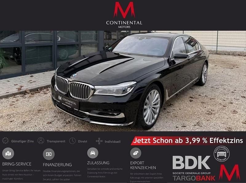 Gebraucht BMW 740 Sport Line 320 PS (235 kW) 2018 Schwarz Limousine
