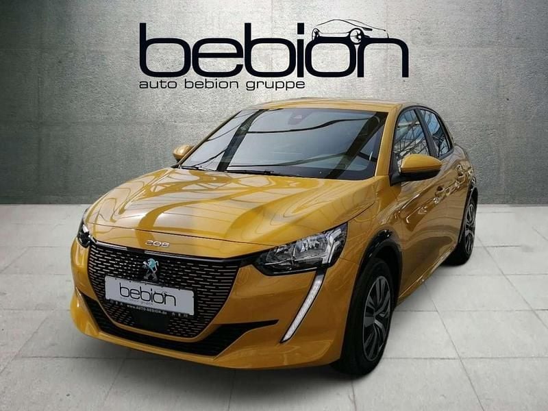 Gelb Gebraucht 2021 Peugeot e-208 Active Kleinwagen | 15.480 € (Fairer Preis) - Bild 1/3