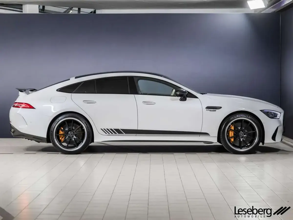 Gebraucht Mercedes AMG GT63 S E Performance AMG 843 PS (620 kW) 2025 Manufaktur opalithweiß bright Coupé