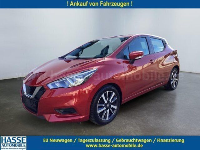 Andere farbe metallic Gebraucht 2018 Nissan Micra Acenta Kleinwagen | 9.499 € (Guter Preis) - Bild 1/4