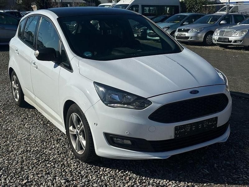 Gebraucht Ford C-MAX Sport 125 PS (91 kW) 2019 Weiß Van / Kleinbus