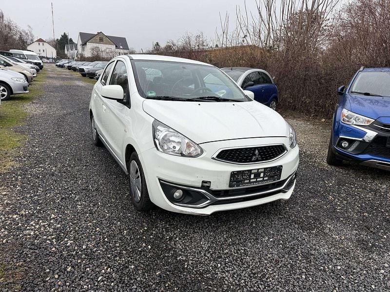 Weiß Gebraucht 2019 Mitsubishi Space Star Basis Kleinwagen | 2.599 € (Guter Preis) - Bild 1/4