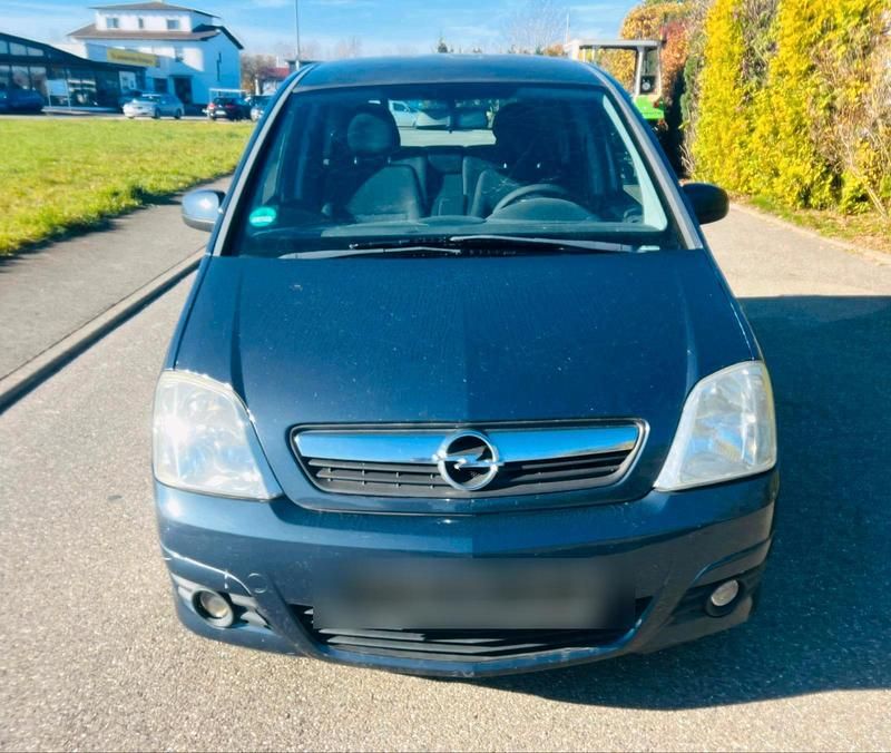 Blau Gebraucht 2007 Opel Meriva Edition Van / Kleinbus | 690 € (Superpreis) - Bild 1/4