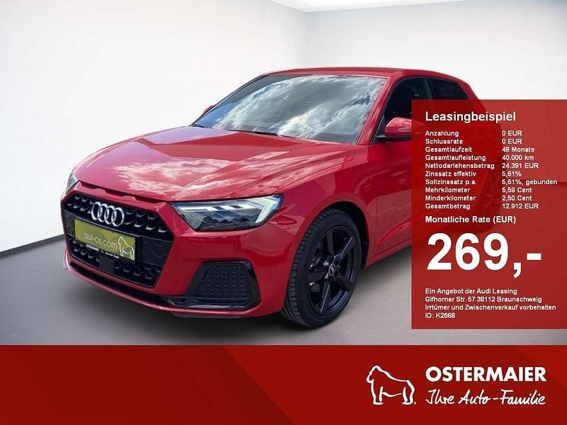 Progressivrot metallic Gebraucht 2024 Audi A1 Sportback Advanced Plus Kleinwagen | 22.990 € (Superpreis) - Bild 1/4