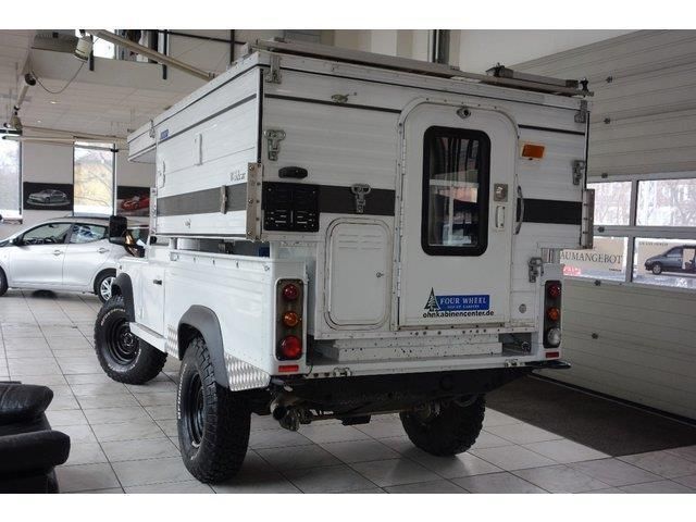 Verkauft Land Rover Defender 110 Pick Gebraucht 2008 72 800 Km Gebraucht Land Rover Defender 110 Pick Up E Camper Wohnmobil