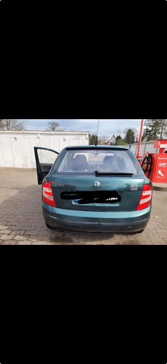 Gebraucht Skoda Fabia 2007 Grün Kleinwagen