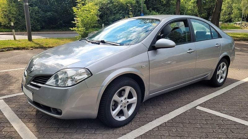 Silber Gebraucht 2006 Nissan Primera Acenta Limousine | 5.150 € (Teuer) - Bild 1/4