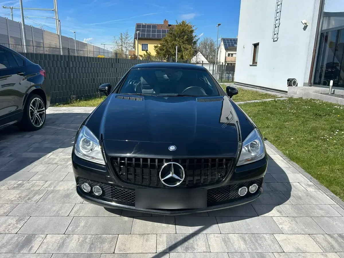 Gebraucht Mercedes SLK200 184 PS (135 kW) 2011 Schwarz Cabrio