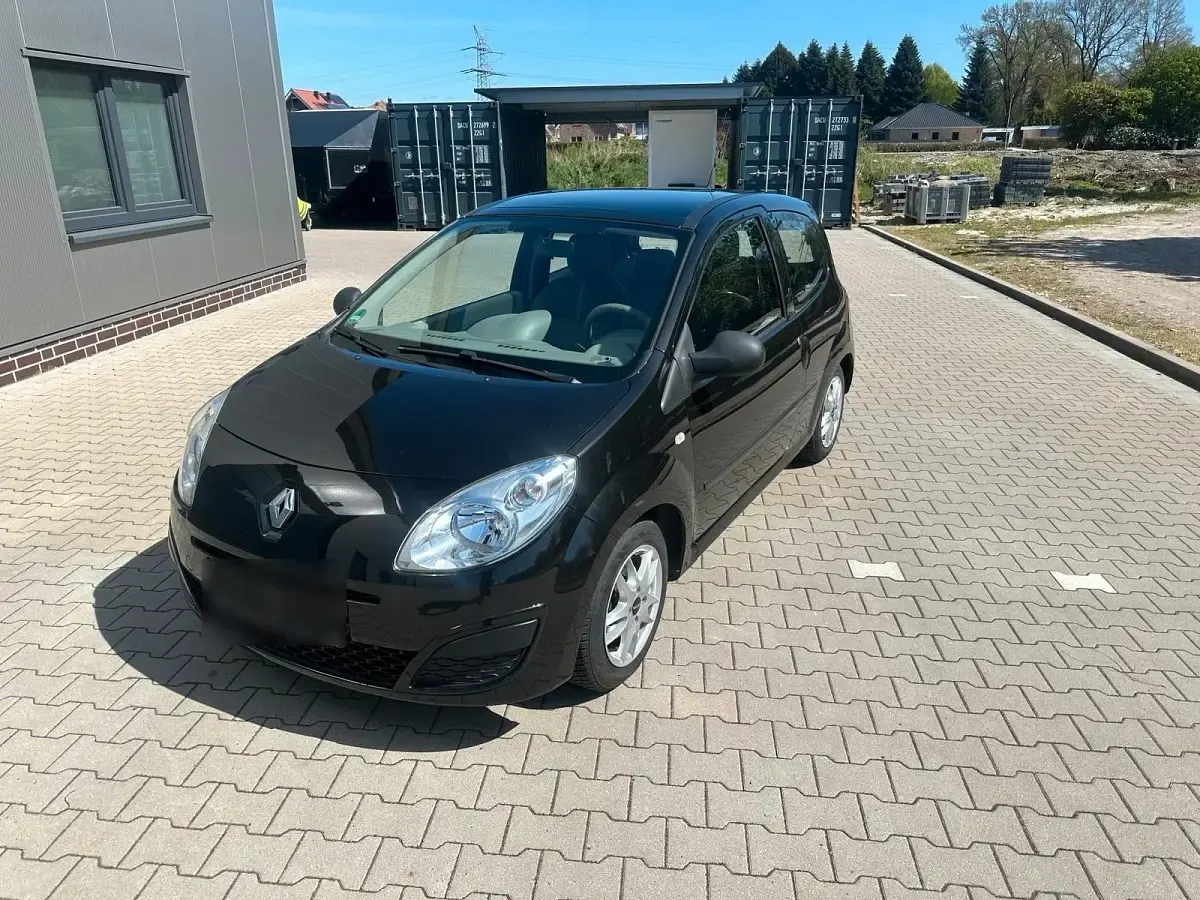 Second-hand Renault Twingo 76 CP (55 kW) 2008 Negru Hatchback