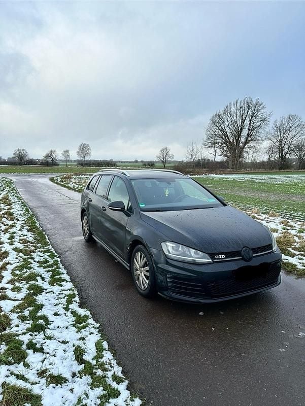 Gebraucht VW Golf VII GTD 184 PS (135 kW) 2016 Schwarz Kombi
