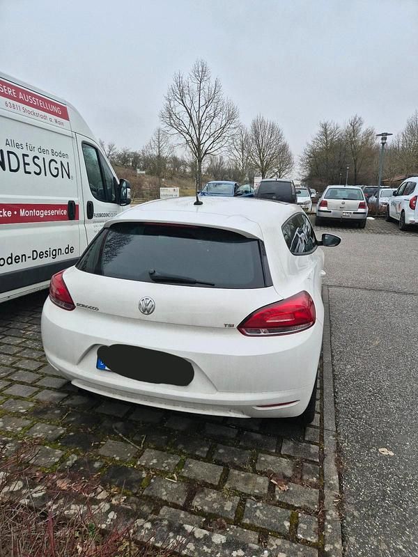 Usata VW Scirocco 122 CV (89 kW) 2009 Bianco Coupé