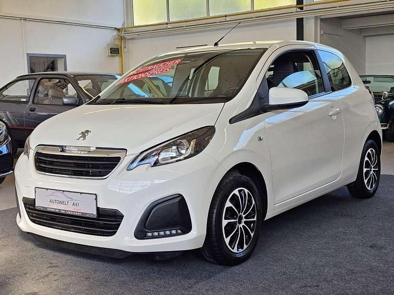Zu lackieren weiss 068/deckend Gebraucht 2015 Peugeot 108 Active Kleinwagen | 5.500 € (Fairer Preis) - Bild 1/4