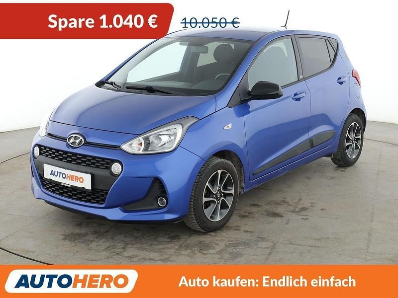 Gebraucht Hyundai i10 Passion 87 PS (63 kW) 2018 Blau Kleinwagen