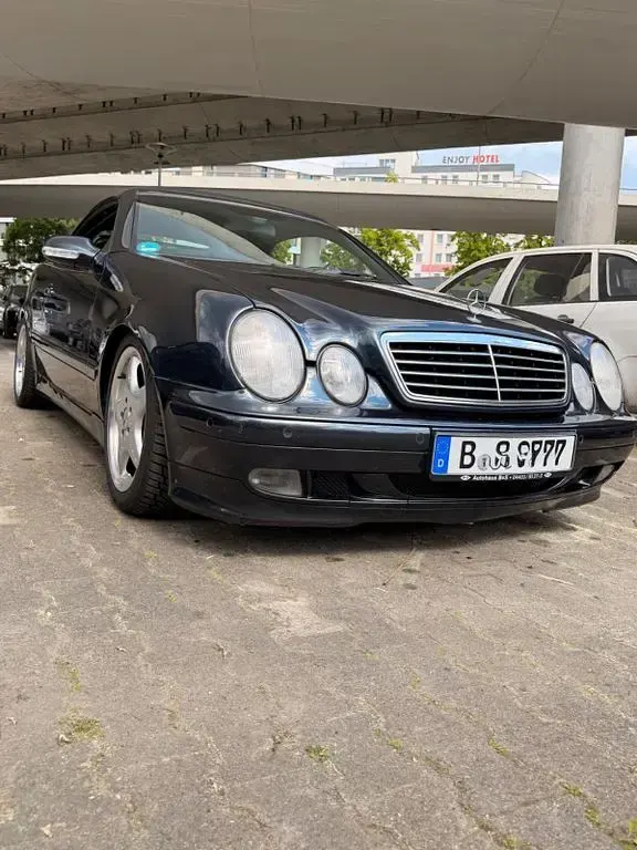 Używany Mercedes CLK230 Elegance 193 KM (141 kW) 2000 Niebieski Kabriolet