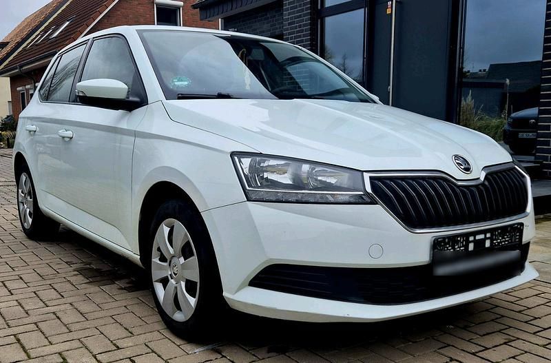 Gebraucht Skoda Fabia 74 PS (54 kW) 2018 Weiß Kleinwagen