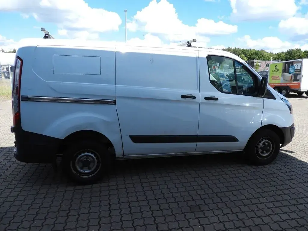 Gebraucht Ford Transit Custom 101 PS (74 kW) 2014 Weiß Van / Kleinbus