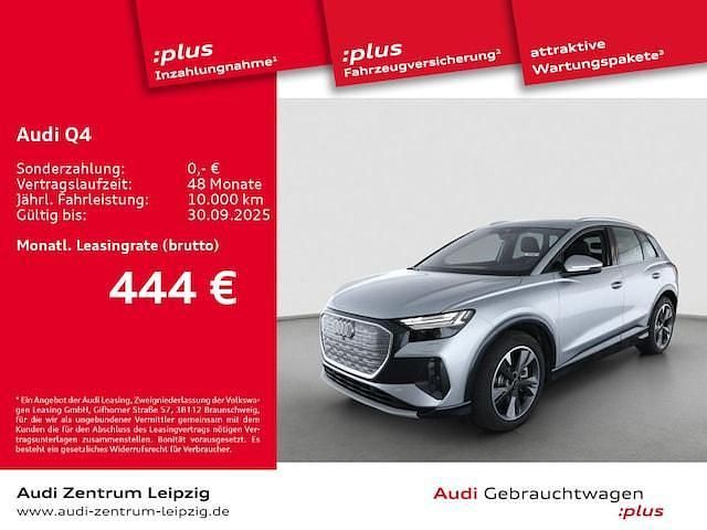 Silber Gebraucht 2024 Audi Q4 e-tron Advanced SUV | 45.850 € (Superpreis) - Bild 1/3