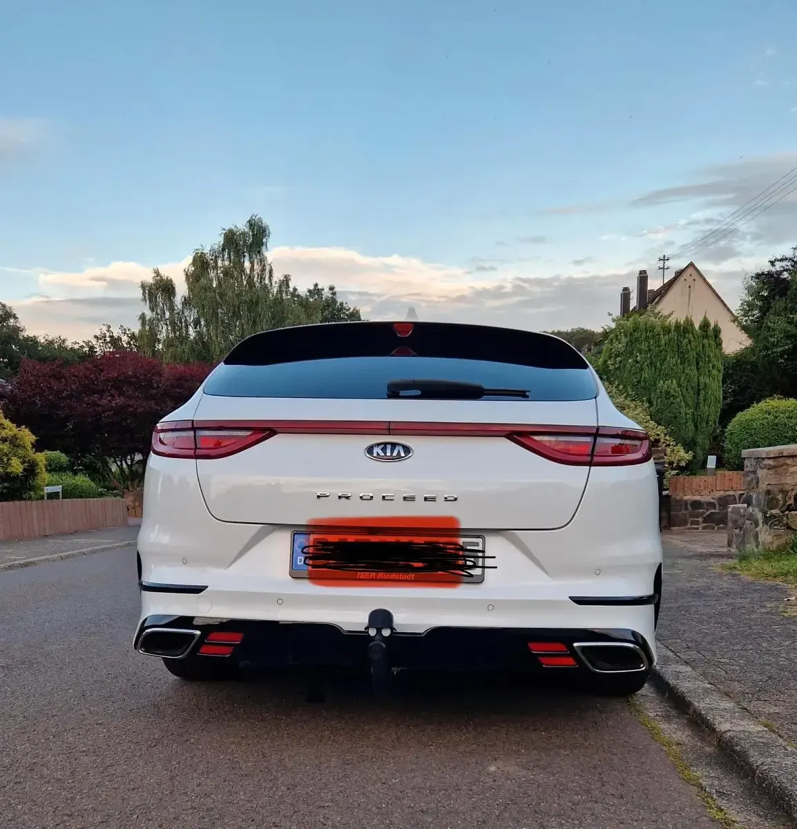 Gebraucht Kia ProCeed GT 204 PS (150 kW) 2021 Weiß Kombi