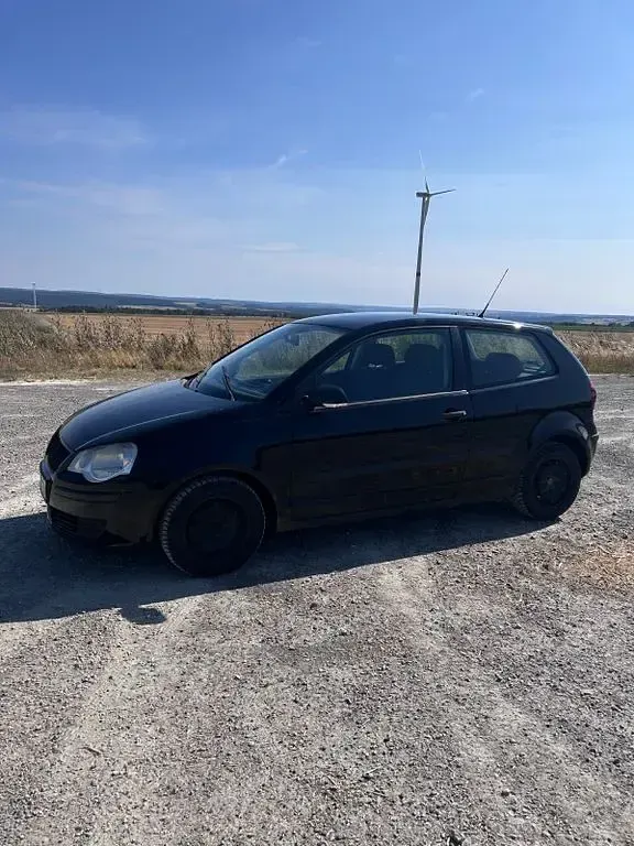 Gebraucht VW Polo Comfortline 69 PS (50 kW) 2007 Schwarz Kleinwagen