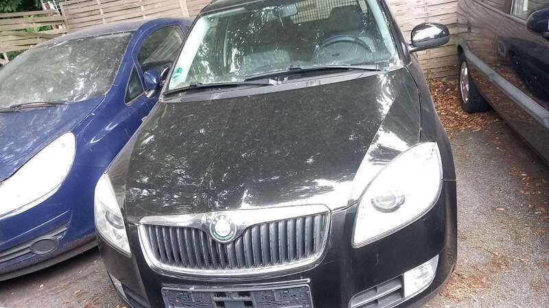 Schwarz Gebraucht 2008 Skoda Fabia Kombi | 900 € (Superpreis) - Bild 1/4