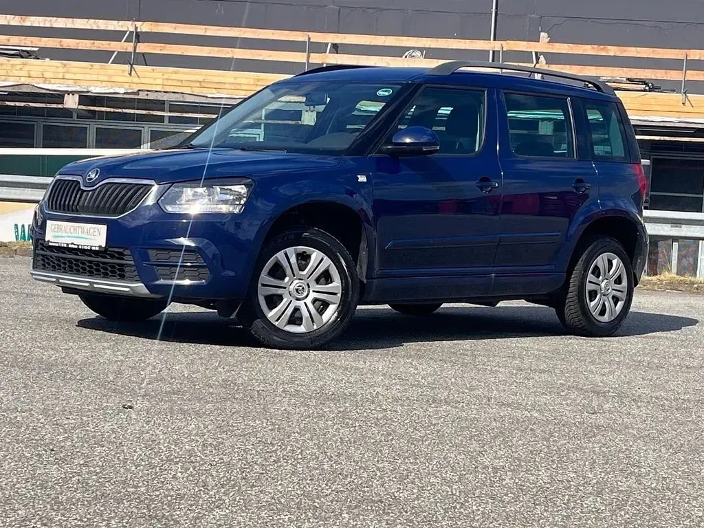 Gebraucht Skoda Yeti Active 105 PS (77 kW) 2015 Blau SUV