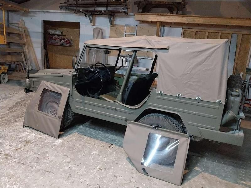 Grün Gebraucht 1979 VW Iltis Cabrio | 24.500 € - Bild 1/4